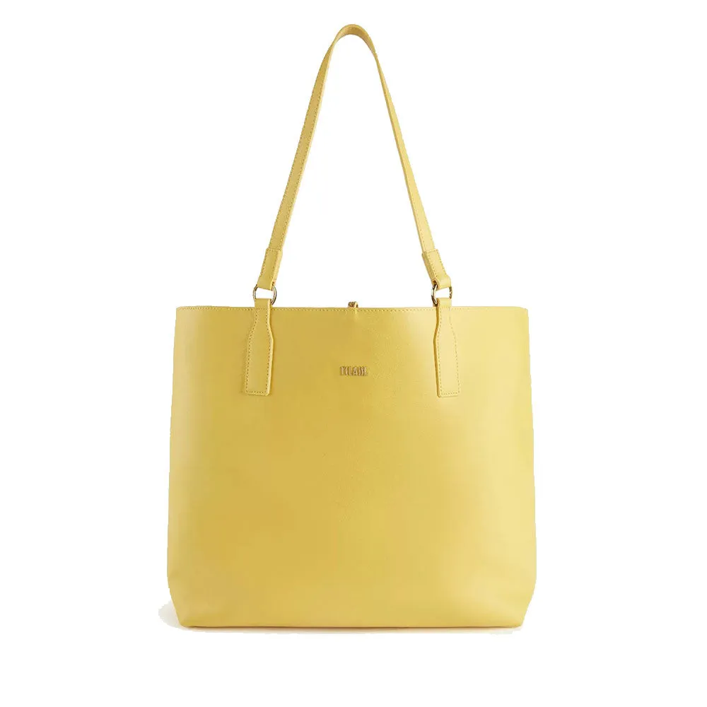 Shopping Bag Reversibile 1A Classe Alviero Martini linea Two-Way Bag Giallo Miele LA63