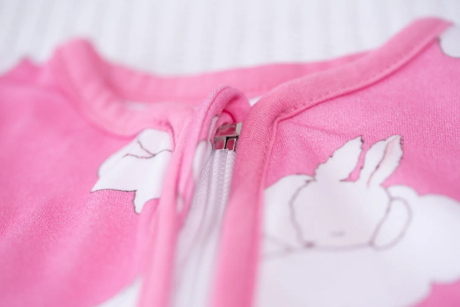 Cozy Snuggleboo Pink Bunnies Kids Sleeping Bag - Soft, Warm, and Comfortable Sleep Sack for Children