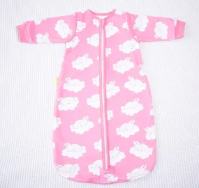 Cozy Snuggleboo Pink Bunnies Kids Sleeping Bag - Soft, Warm, and Comfortable Sleep Sack for Children