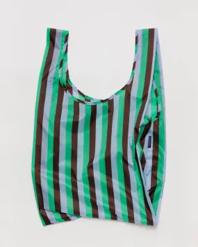 Standard Baggu - Mint 90's Stripe