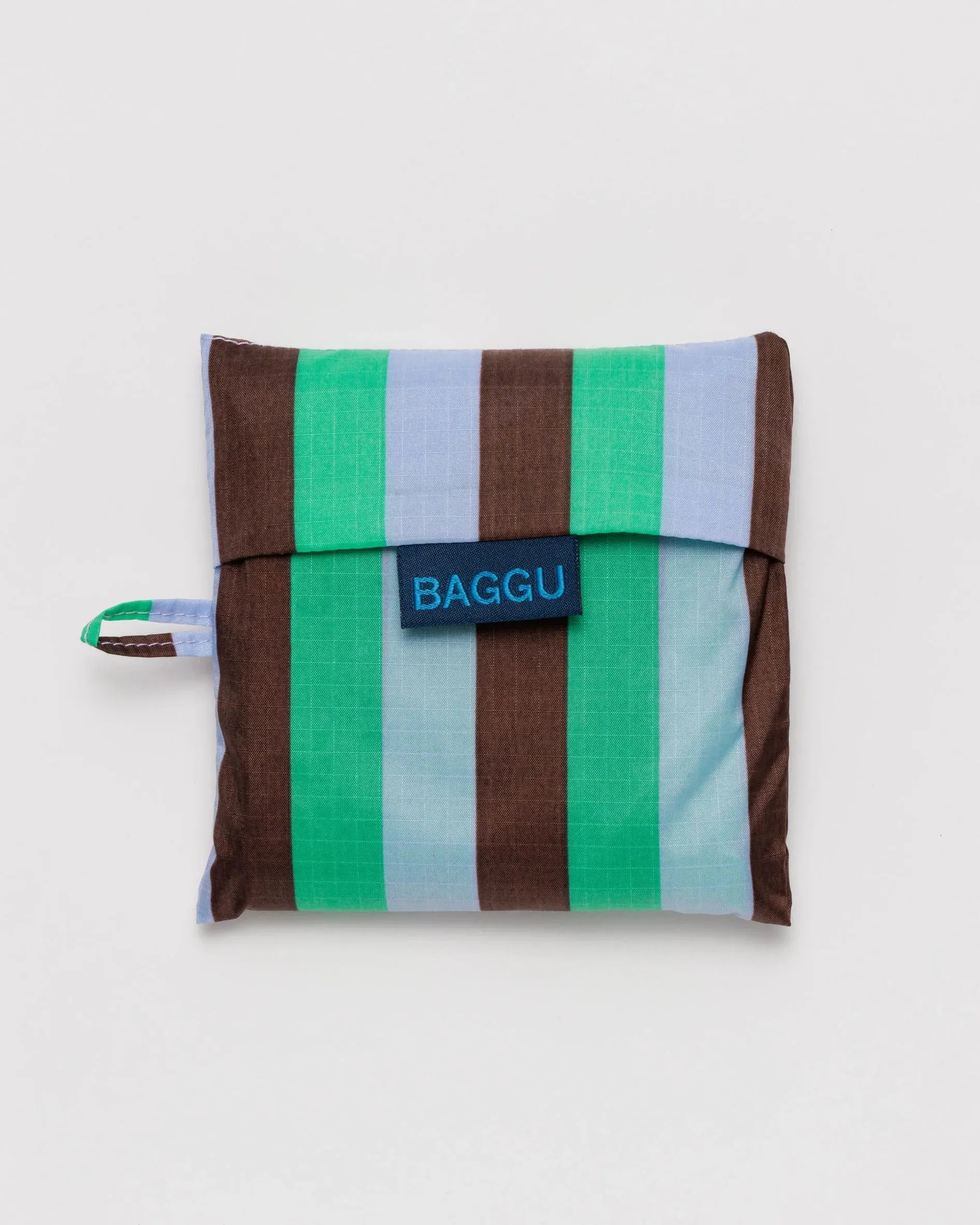 Standard Baggu - Mint 90's Stripe