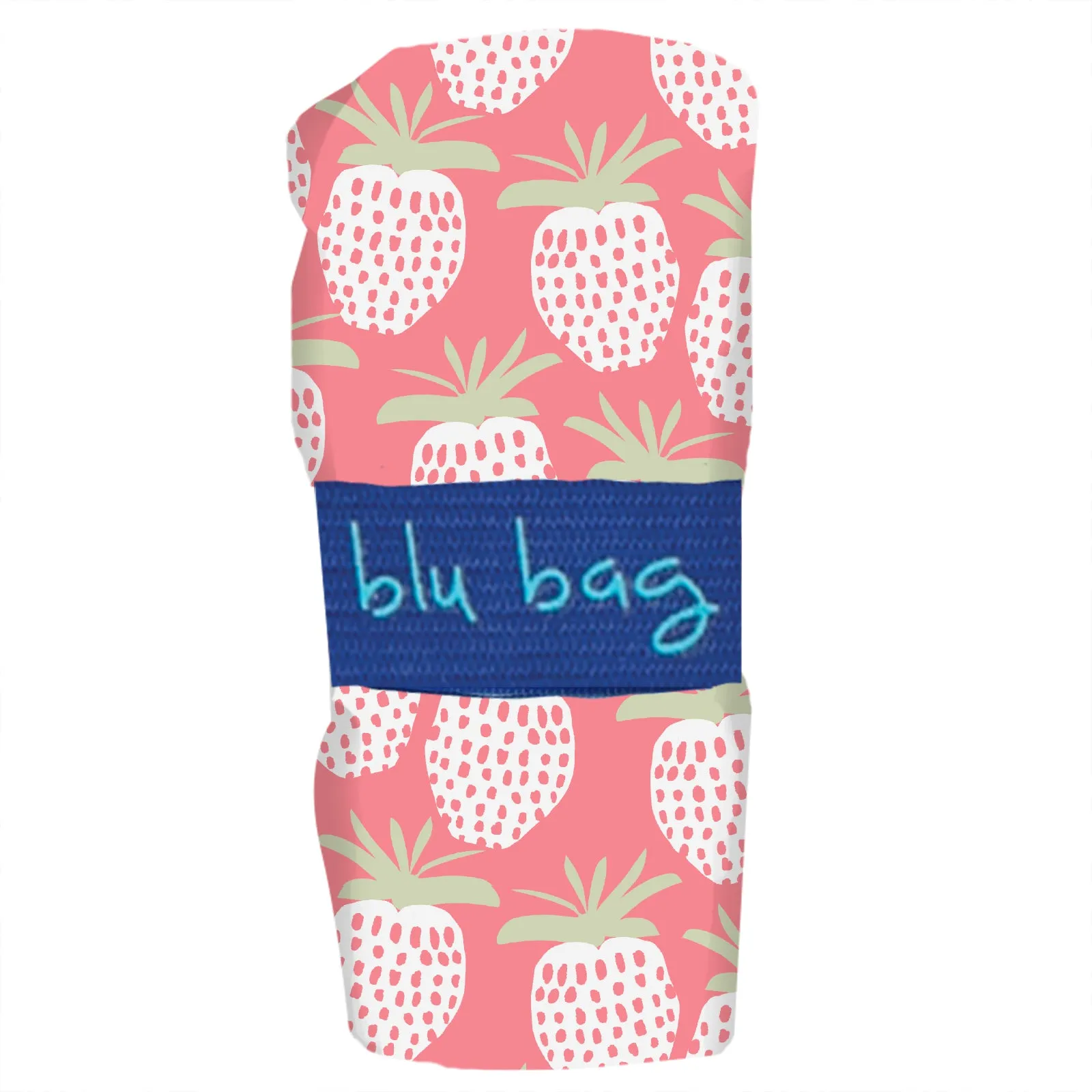 Strawberries Blu Bag Reusable Shopping Bag - Machine Washable