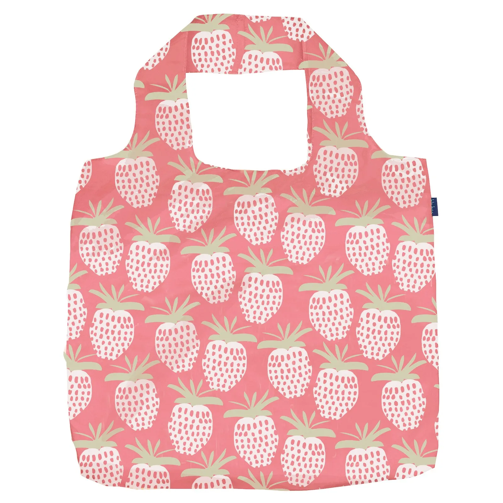 Strawberries Blu Bag Reusable Shopping Bag - Machine Washable