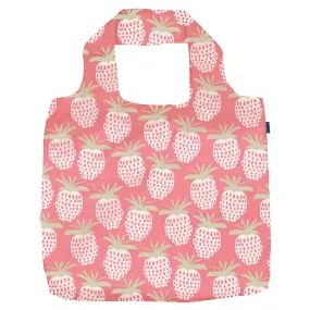 Strawberries Blu Bag Reusable Shopping Bag - Machine Washable