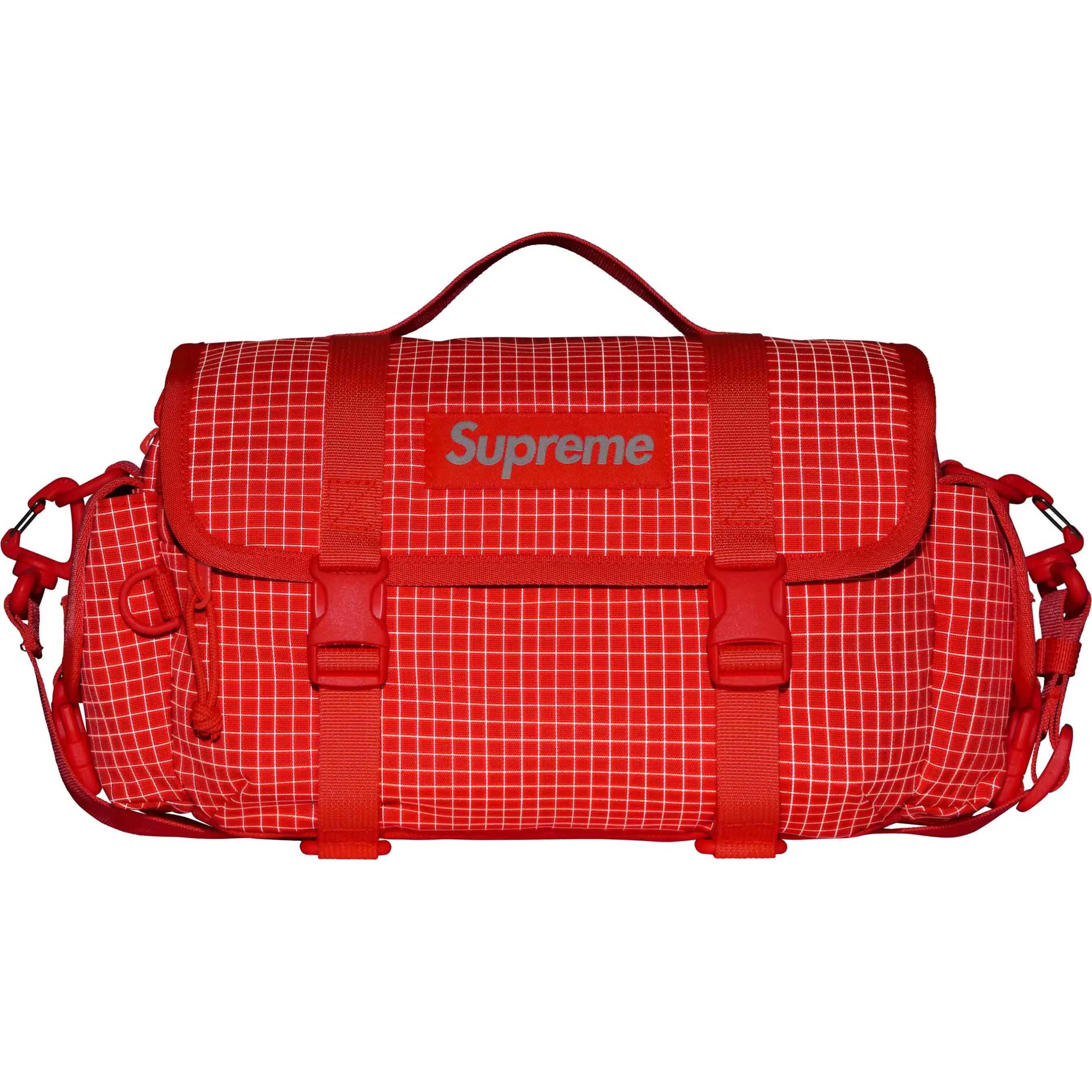 Supreme Reflective Mini Duffle Bag Orange