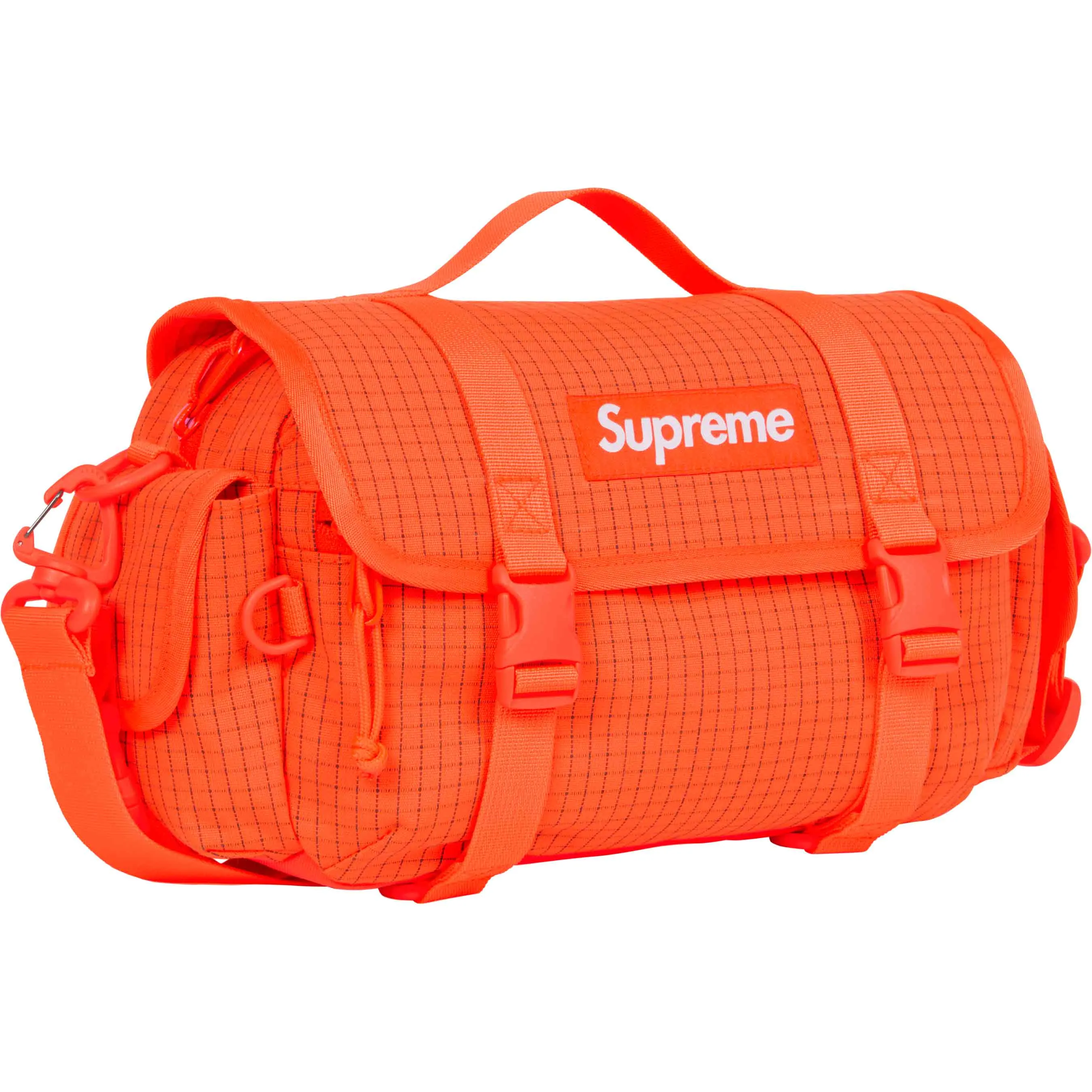 Supreme Reflective Mini Duffle Bag Orange