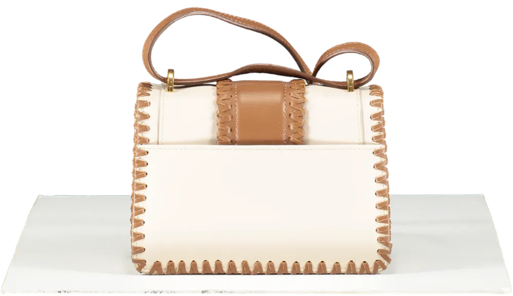 Ted Baker Beige Edasina Whipstitch-trim Crossbody