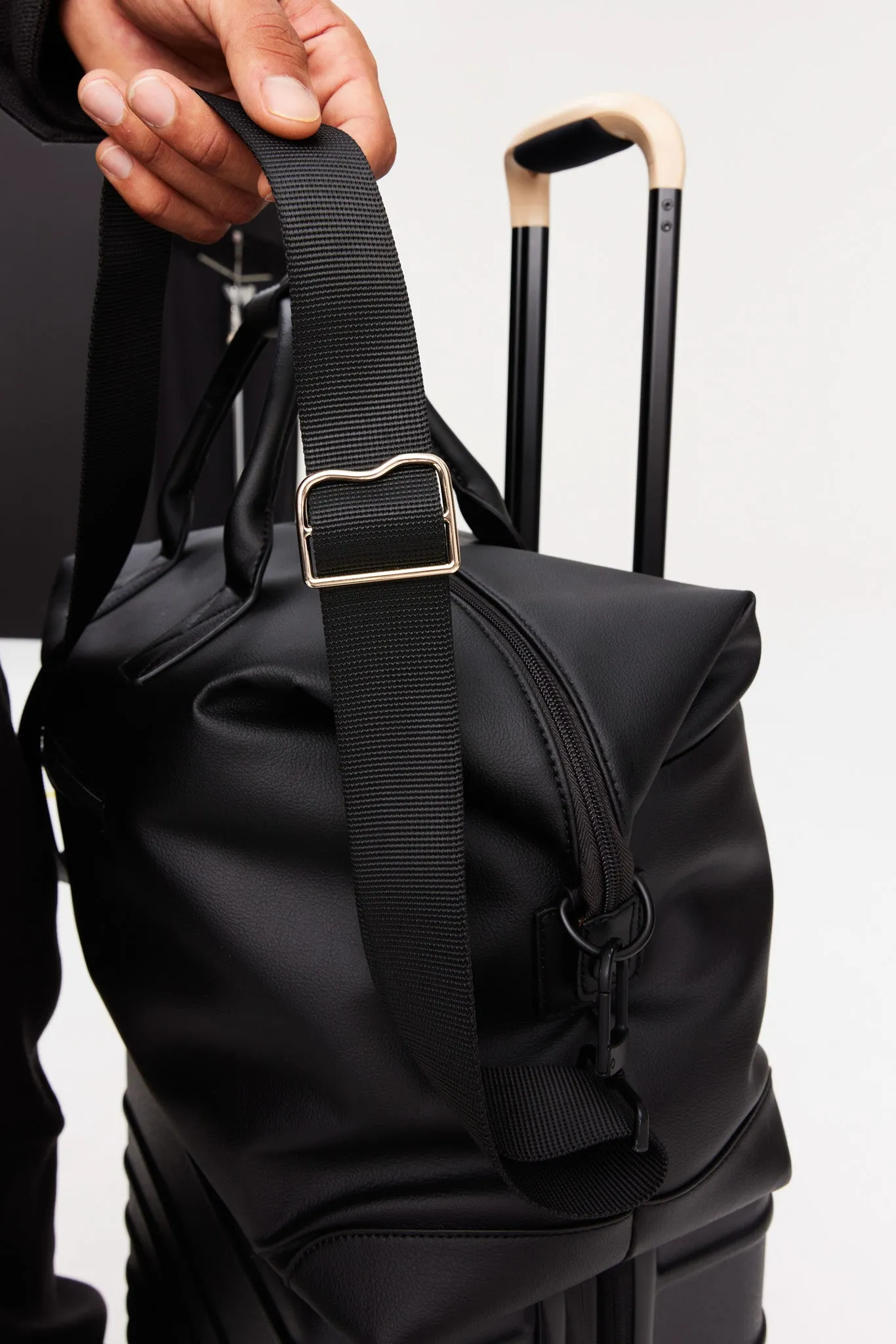 The Premium Duffle in Black