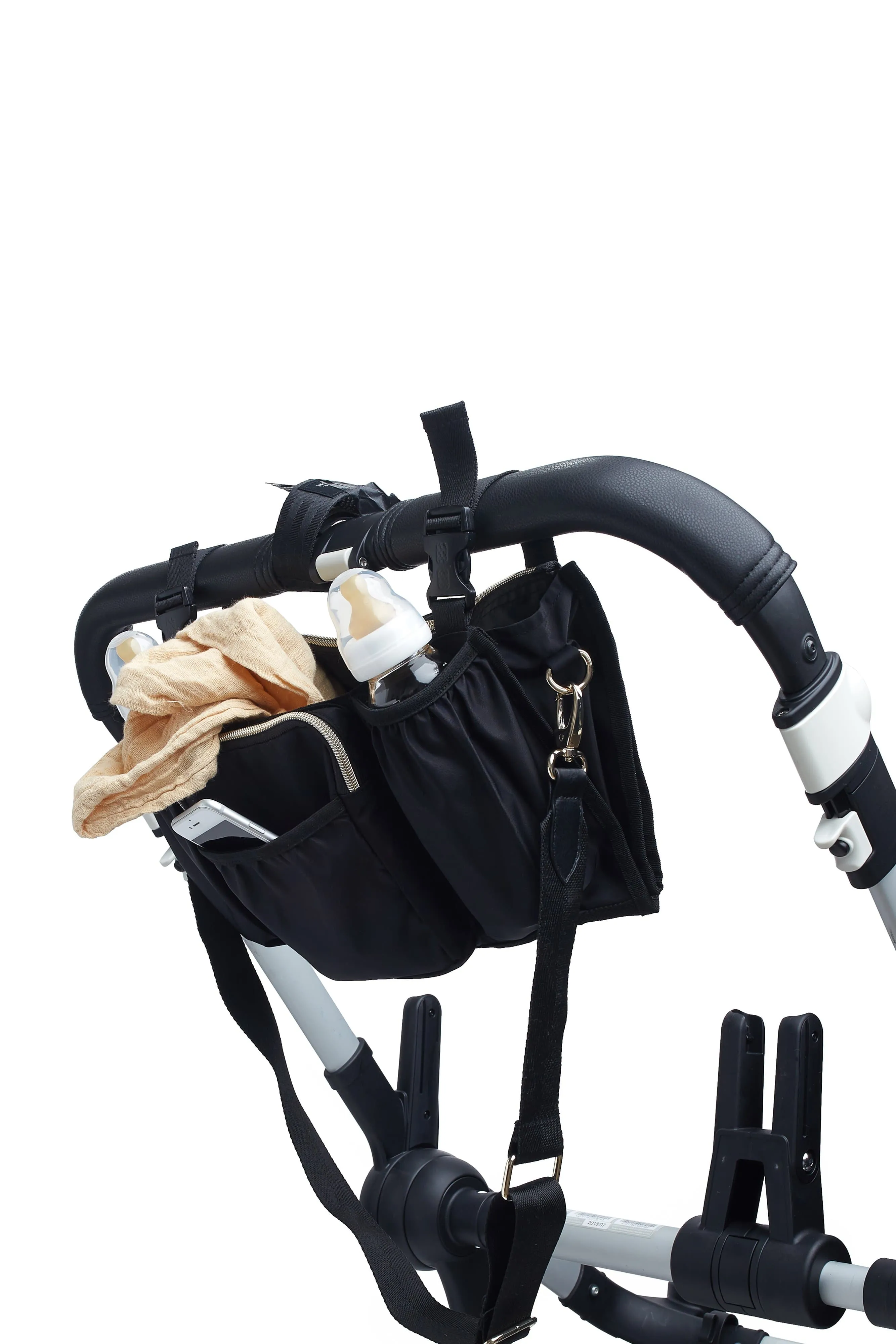 The Stroller Caddy in Black