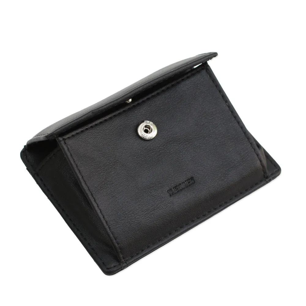 Theories Lantern Wallet Vegan Leather Black