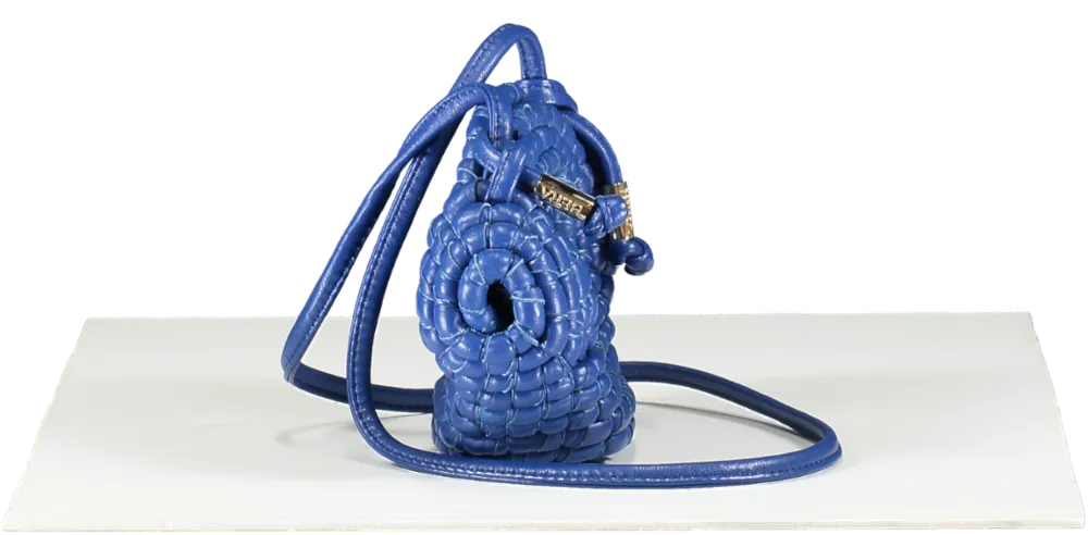 Tory Burch Blue Mini Luna Aqua One Size