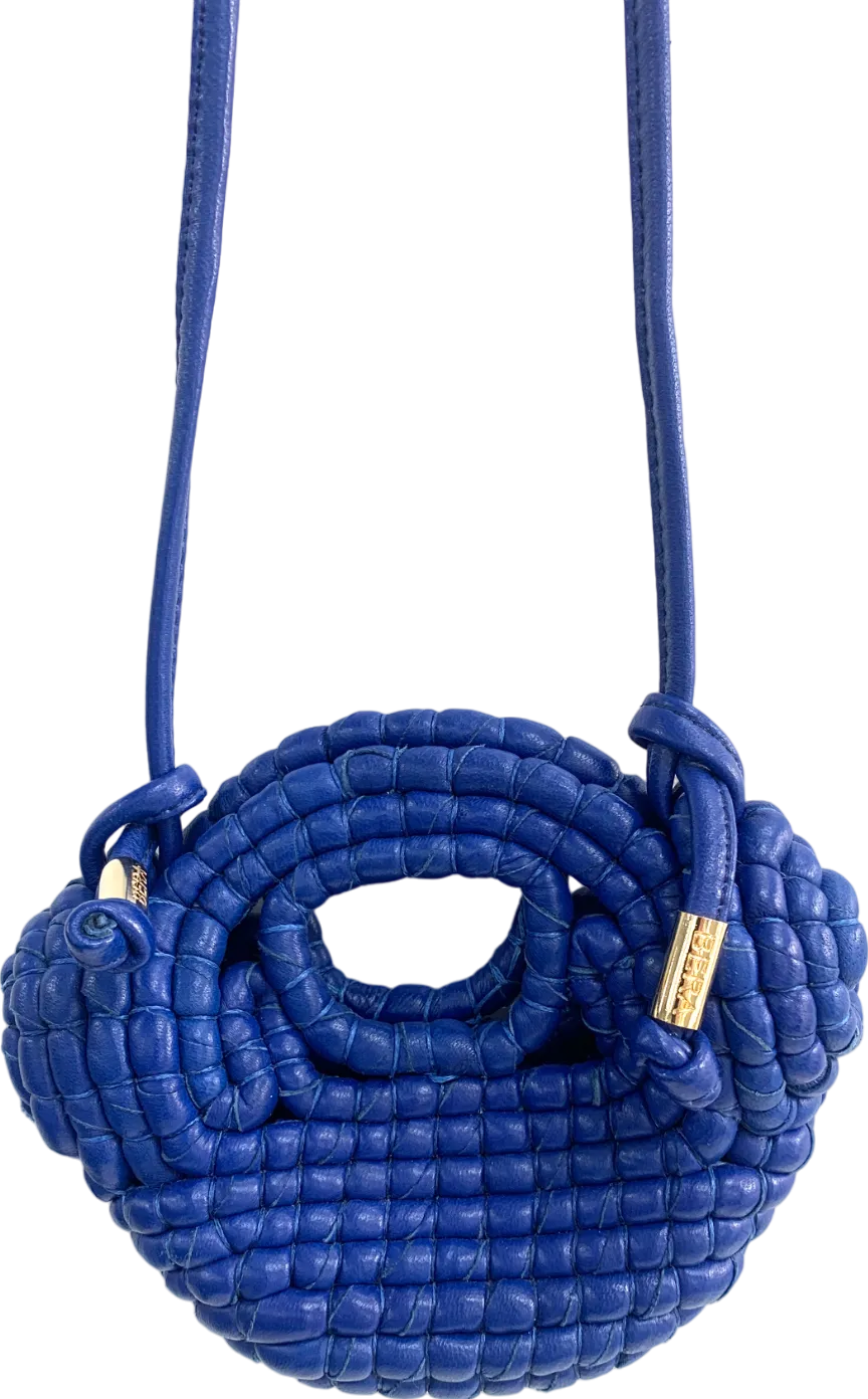 Tory Burch Blue Mini Luna Aqua One Size