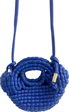 Tory Burch Blue Mini Luna Aqua One Size