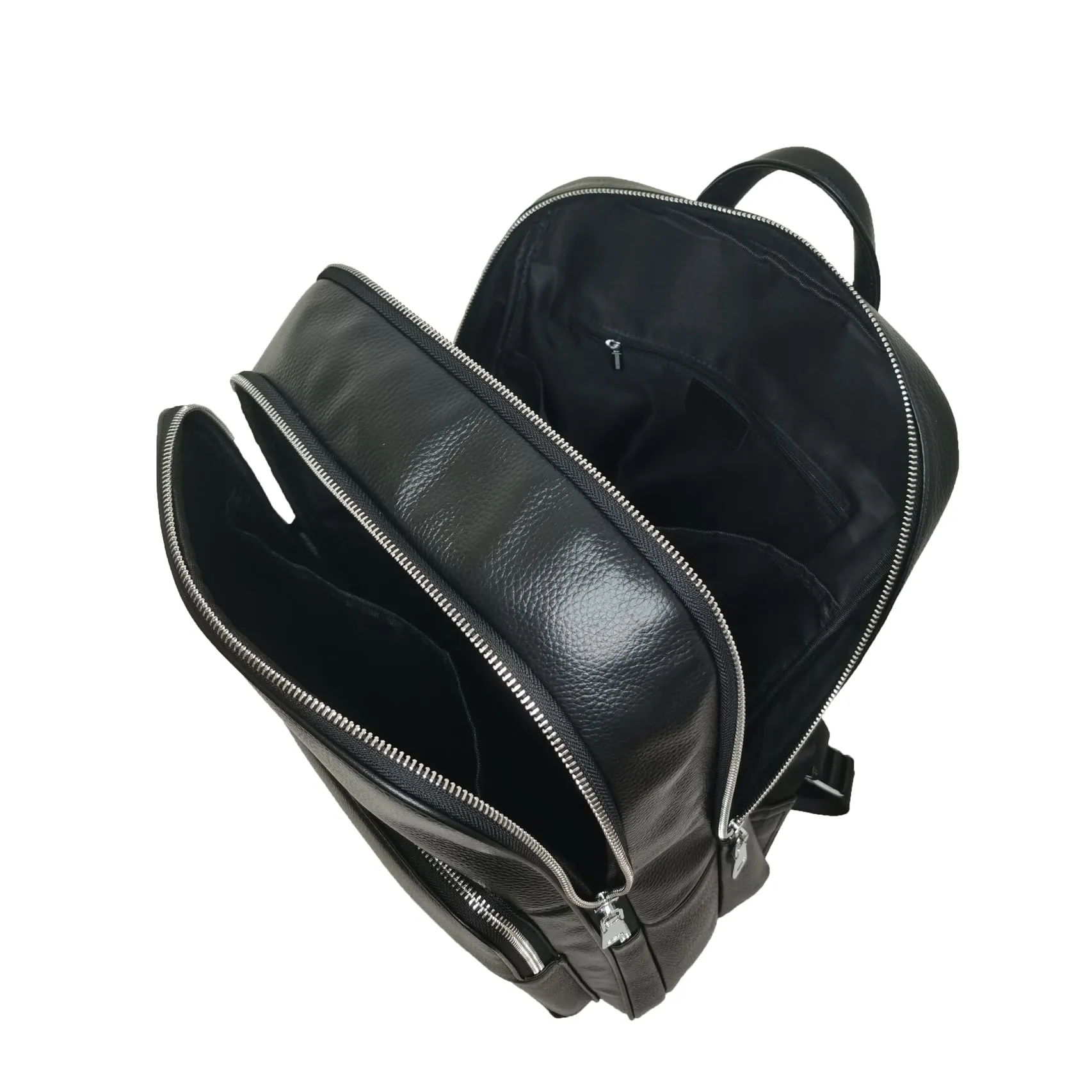 Unisex cowhide leather backpack