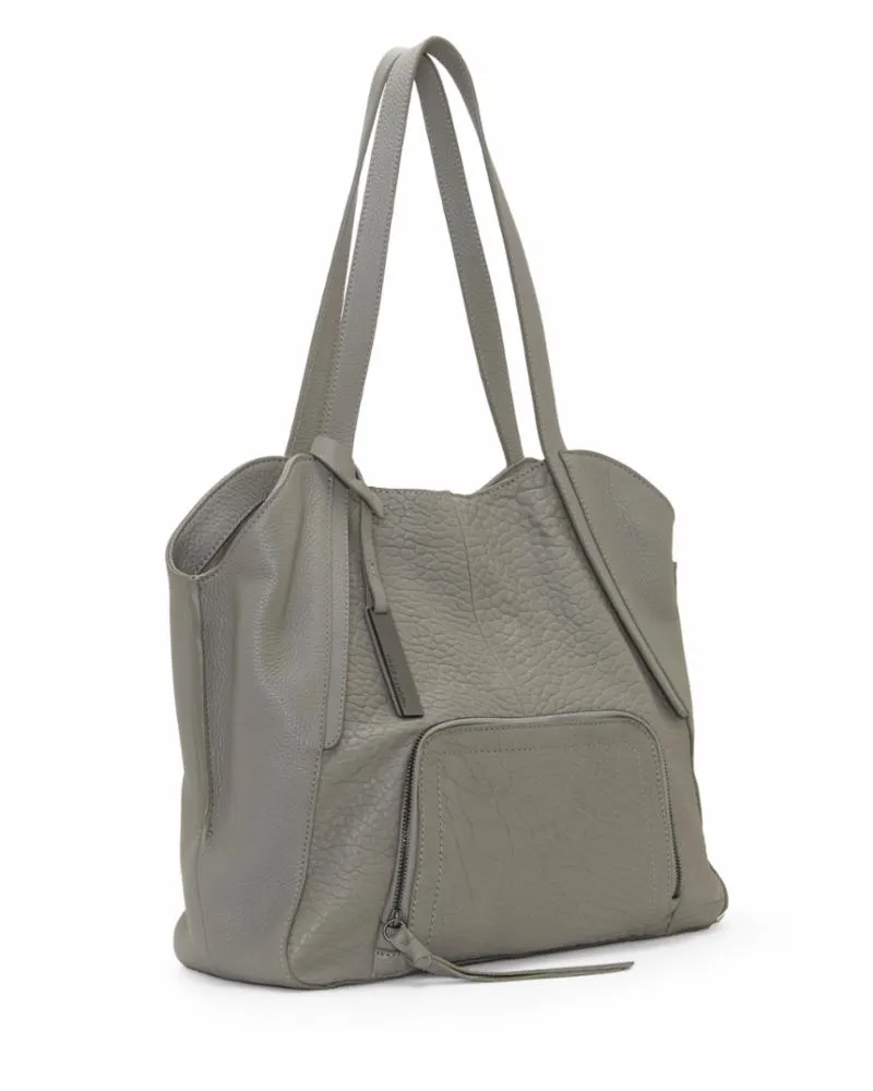 Vince Camuto Handbag KELSY TOTE UNIVERSAL GREY/EMB BUBBLE LB/M